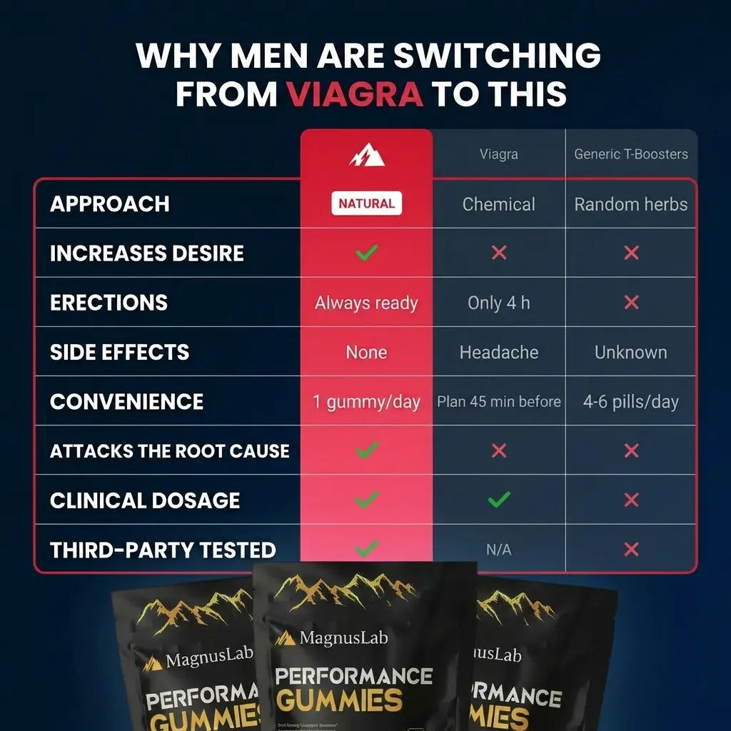 MagnusLab Shilajit Gummies — Libido and Desire Support