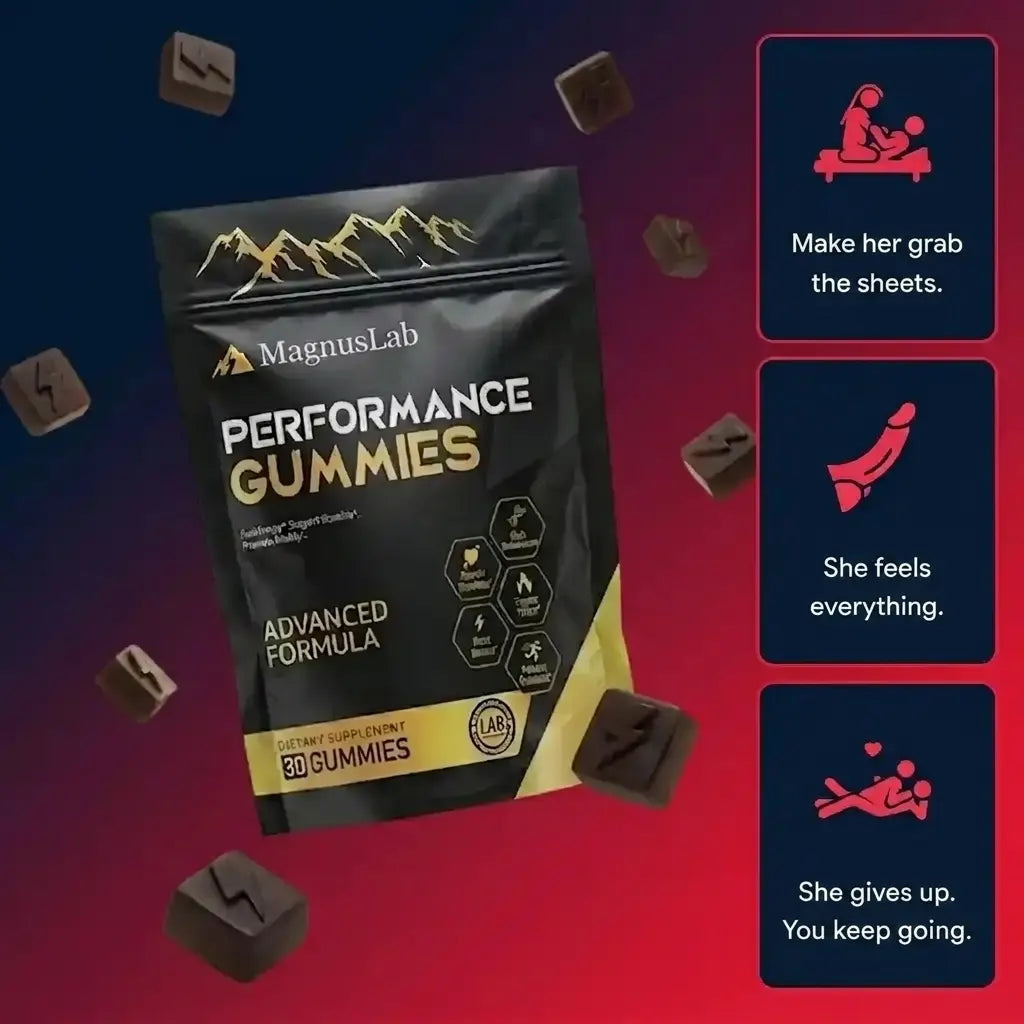 MagnusLab Shilajit Gummies — Libido and Desire Support